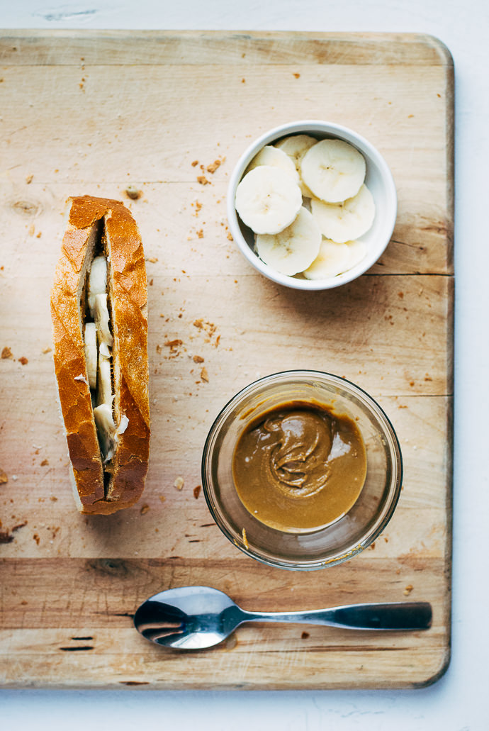 Recipe: Nut Butter and Banana Stuffed French Toast