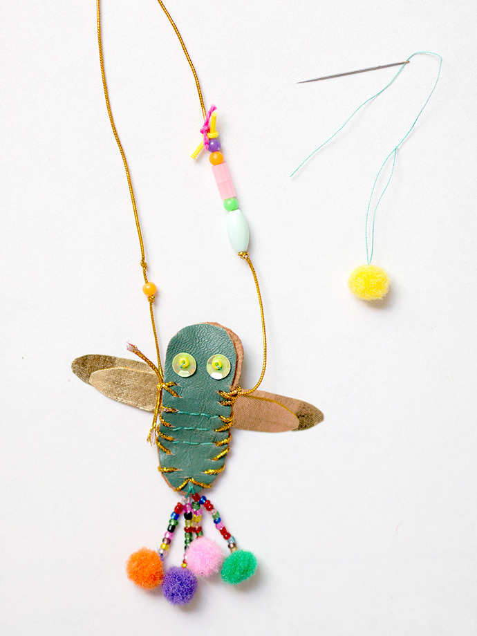 Make Your Own DIY Dragonfly Necklace: Step 4.2