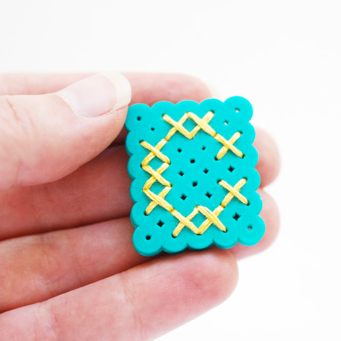 How to Make DIY Perler Bead Monograms
