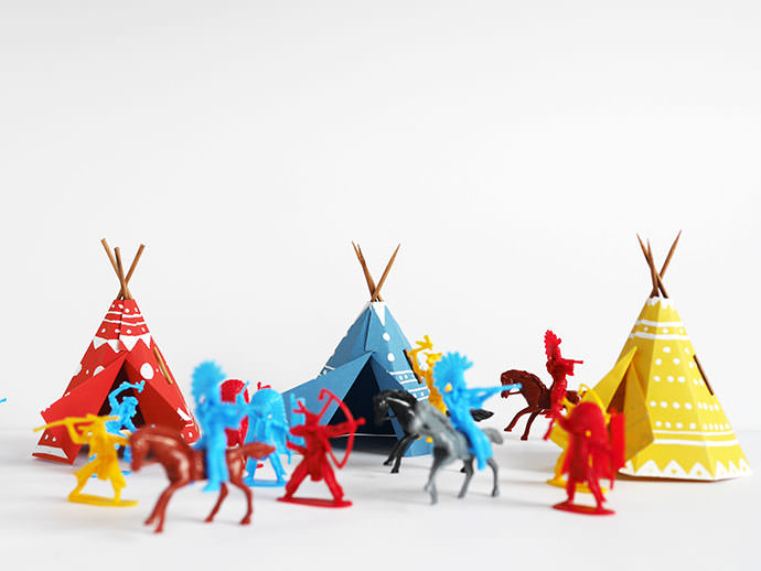 DIY Teepee Village