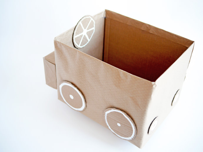 childrens cardboard storage boxes