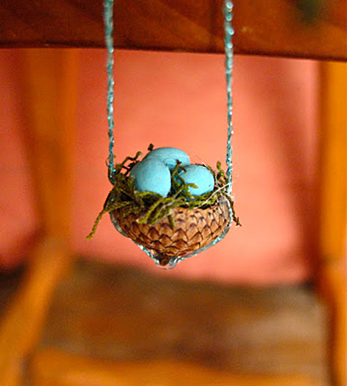 DIY Acorn Bird’s Nest