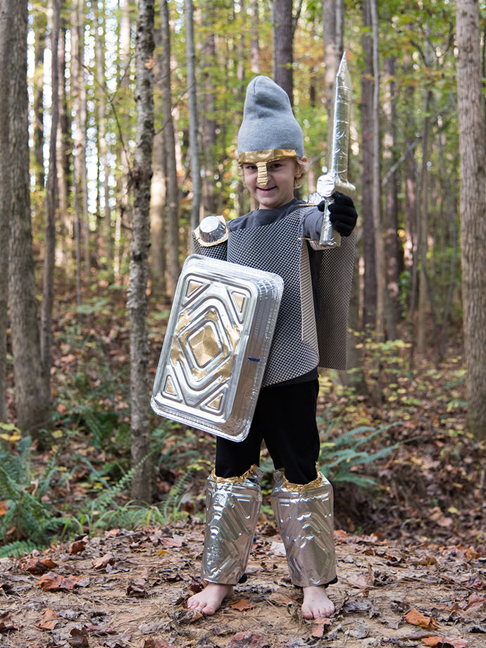 Last Minute “noble Knight” Halloween Costume Handmade Charlotte 3855