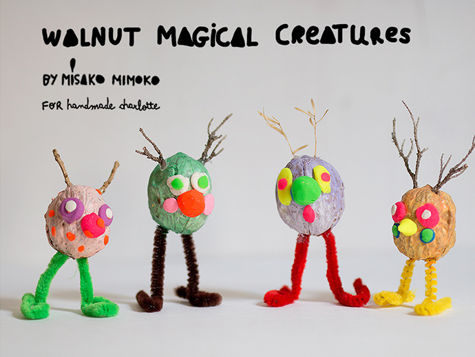 Magical Walnut Creatures