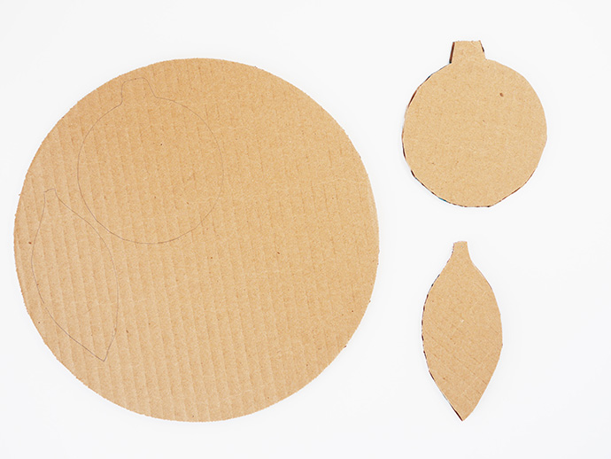 DIY Cardboard Ornaments