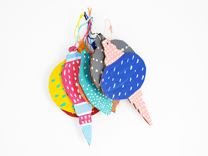 DIY Cardboard Ornaments