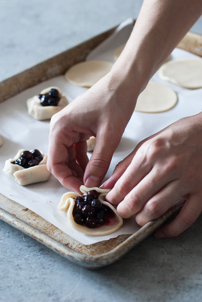 Recipe: Mini Blueberry & Honey Galettes