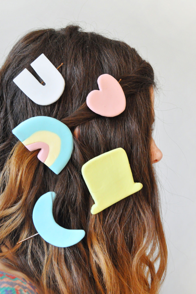 Giant Lucky Charms Barrettes