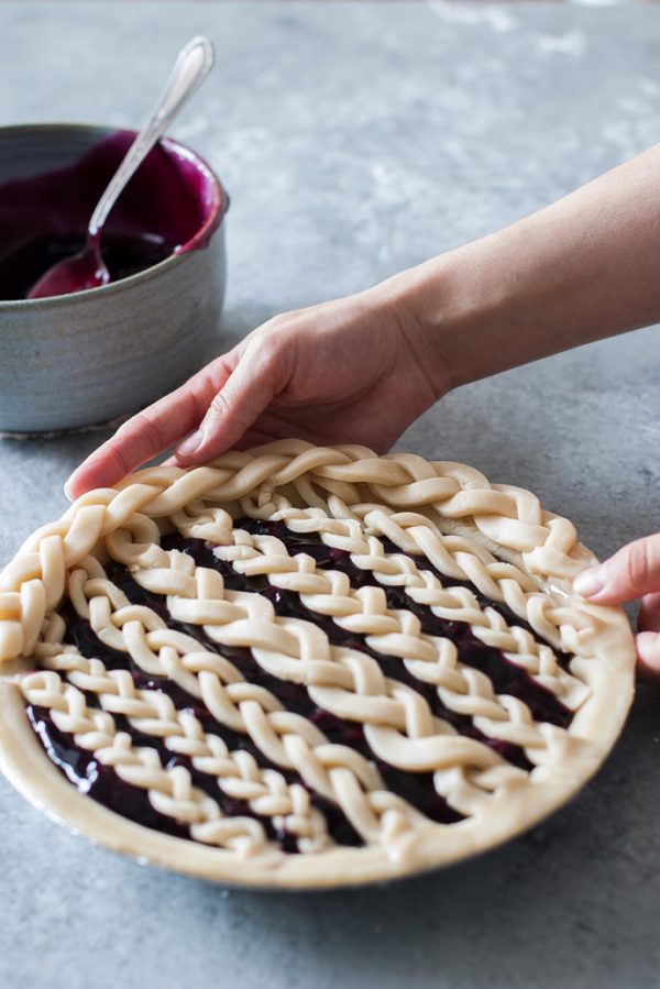 Braided Pie Crust Tutorial Handmade Charlotte