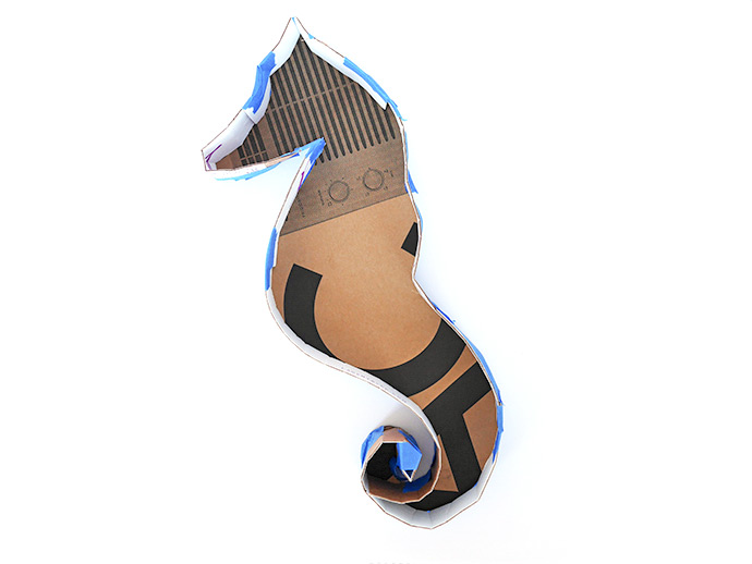 DIY Seahorse Pinata - Perfect for a kid's party!
