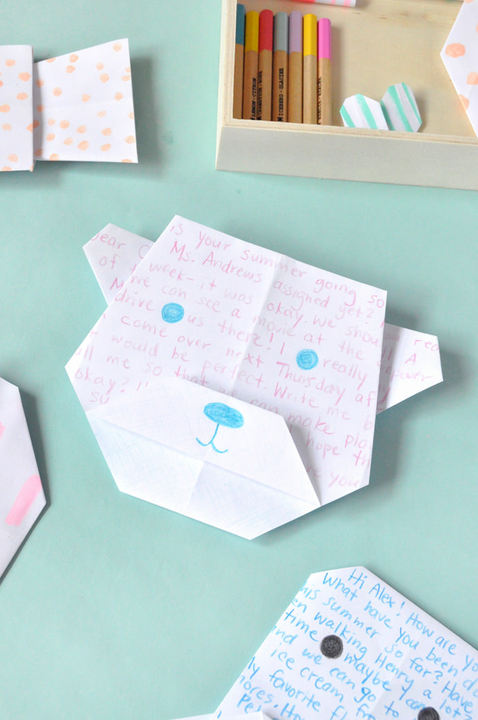 DIY Origami Mail Kit