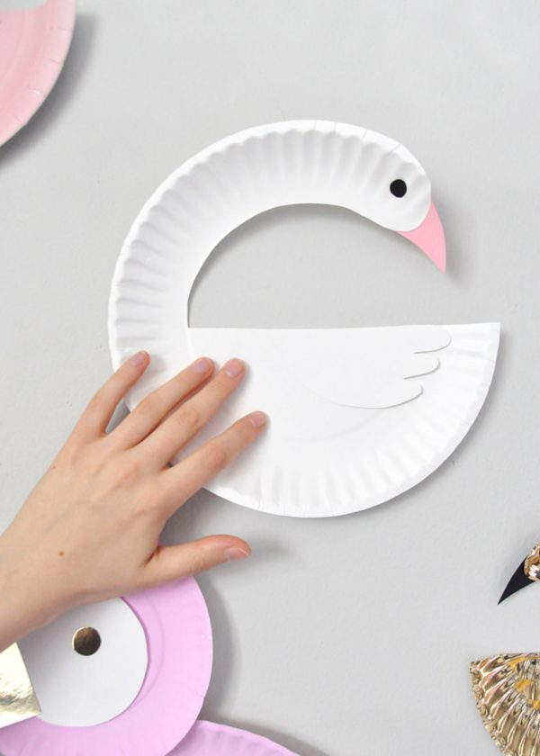 Paper Plate Birds Handmade Charlotte
