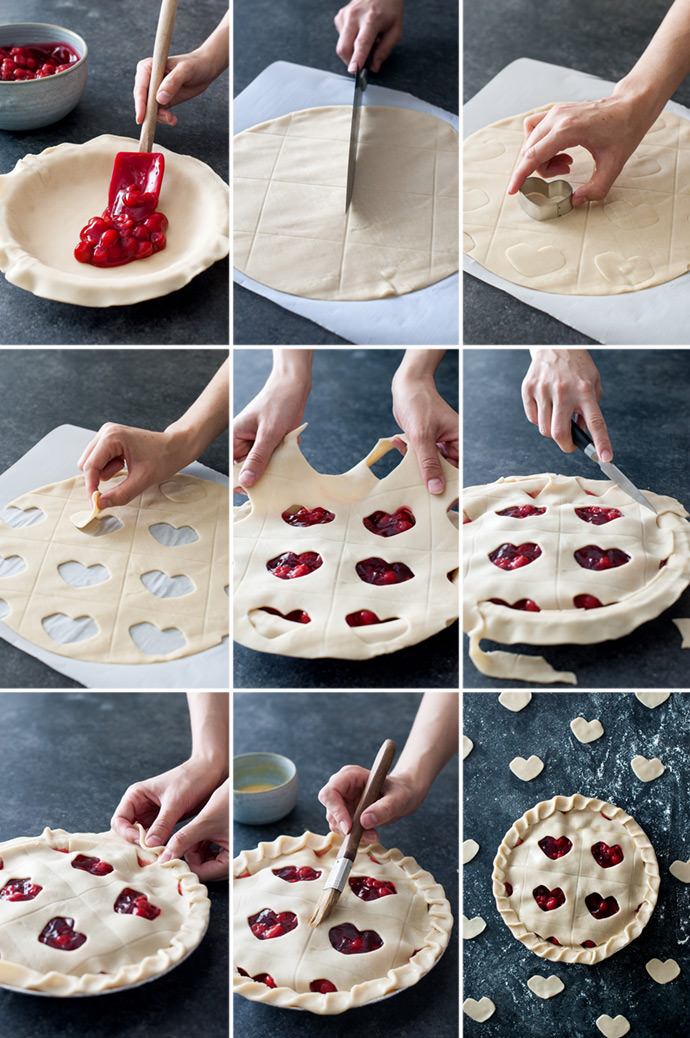 Warhol Lips Pie Crust Tutorial