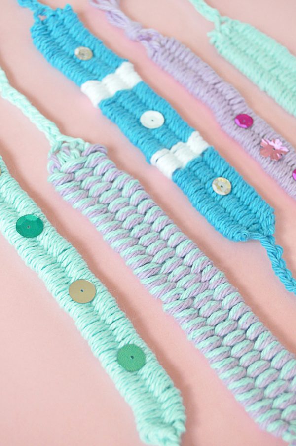 Woven Yarn Friendship Bracelets Handmade Charlotte