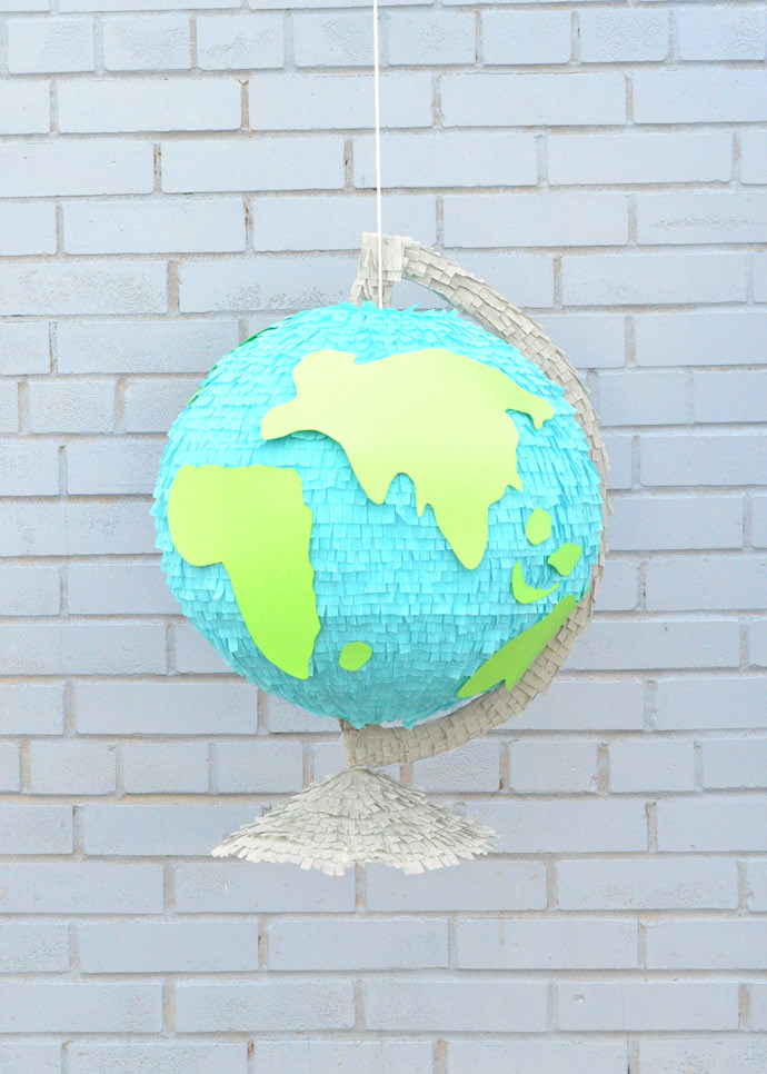 Giant Globe Back-to-School Pinata