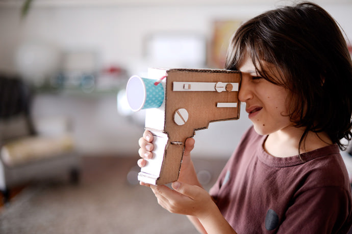 DIY Cardboard Super 8 Camera