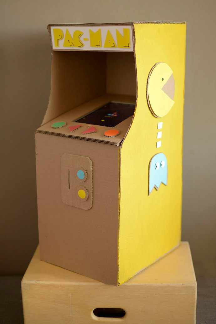 Cardboard Arcade: DIY Pac Man Game