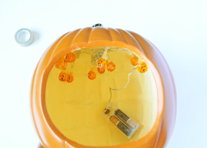 DIY Pumpkin Seed Party Diorama