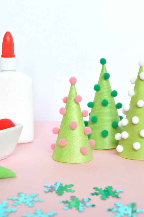 DIY Wooden Christmas Trees Handmade Charlotte