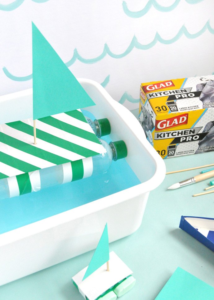 DIY Recycled Boats