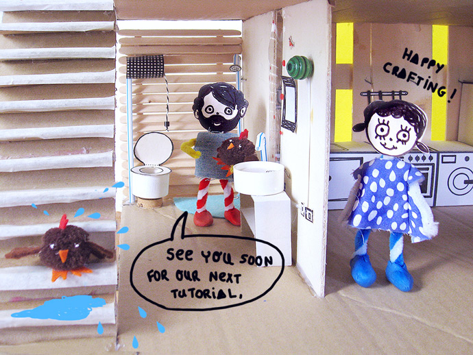 How to Make an Off-the-Grid Dollhouse: Part 4