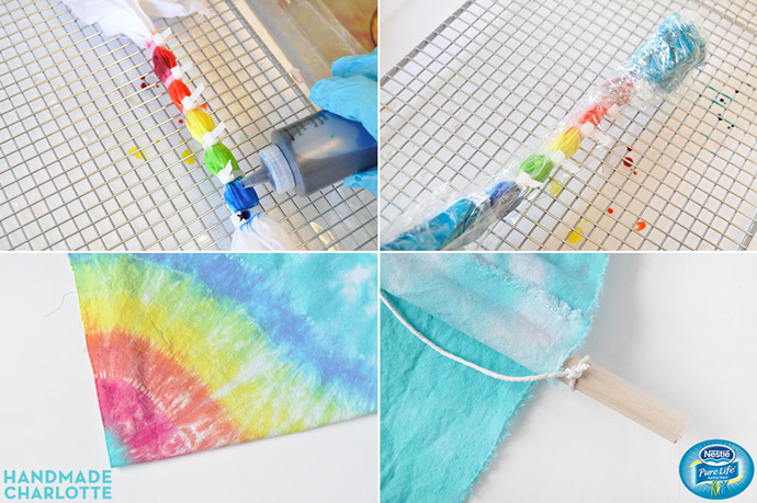 DIY Tie Dye Tapestries - Three Ways