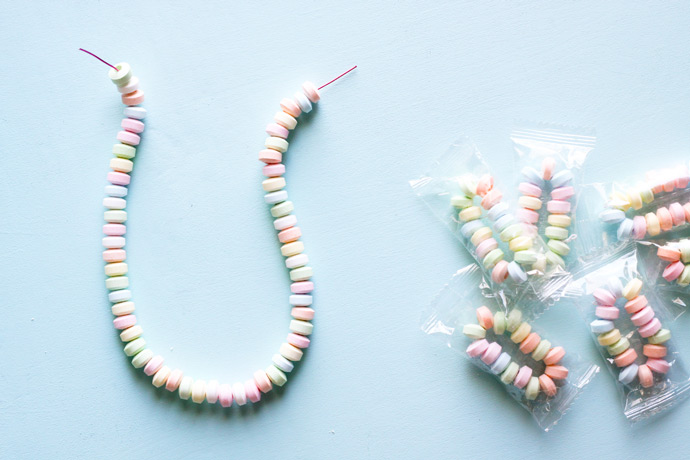 DIY Candy Pretzel Necklace