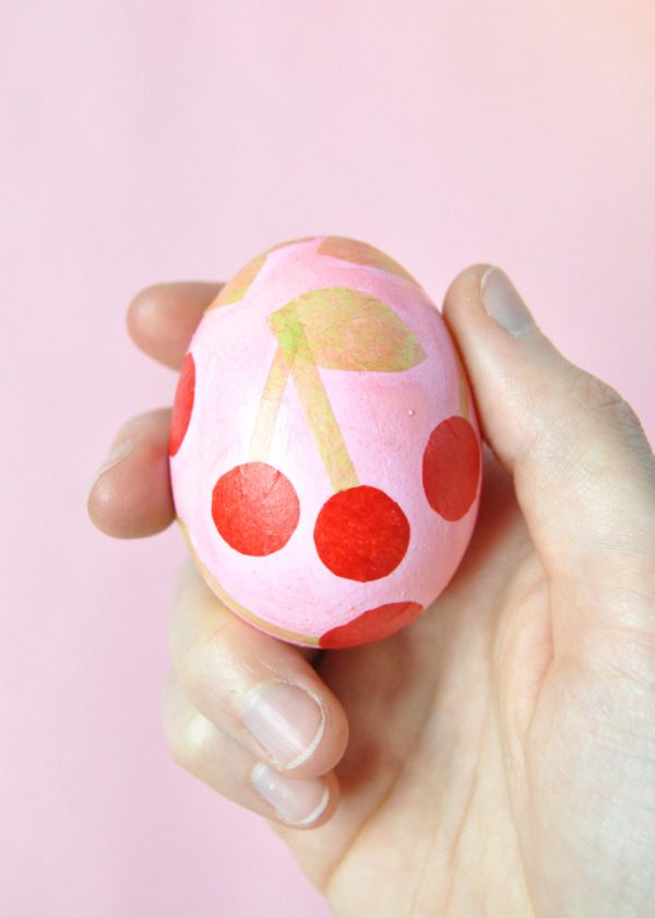 Mod Podge Fruit Easter Eggs | Handmade Charlotte