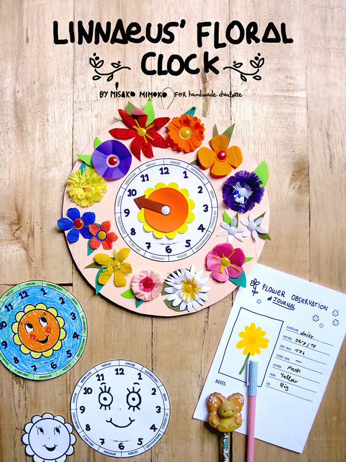 8.5" Diameter Paper Clock Face Kids Decorating Clock Making Craft 