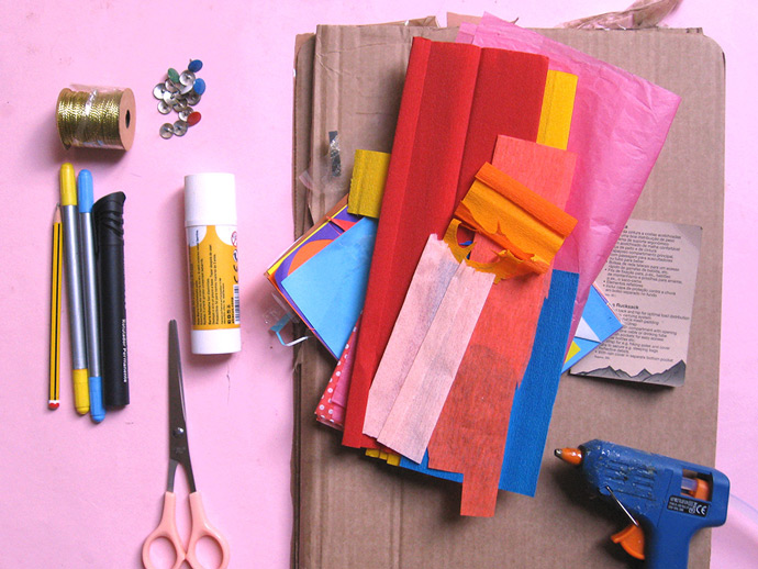 DIY Floral Toy Clock