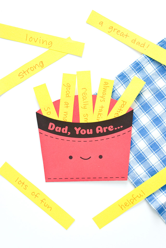 Father's Day Fry Box