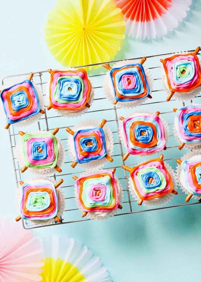 God's Eye Cupcakes