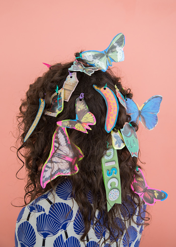 DIY Playful Hair Ties