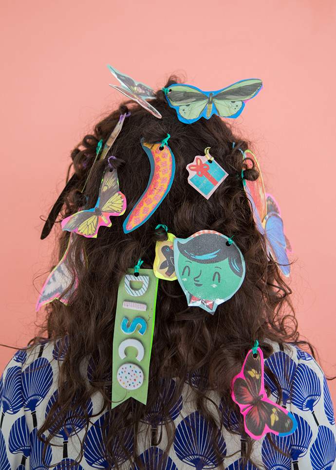 DIY Playful Hair Ties