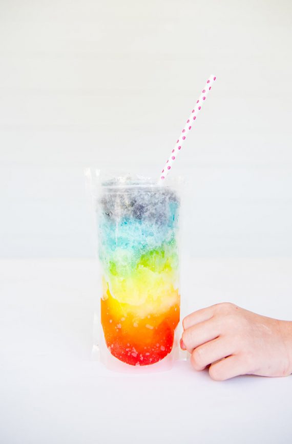 Rainbow Slushies | Handmade Charlotte