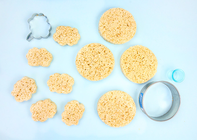 DIY Happy Rainbow Rice Krispie Treats