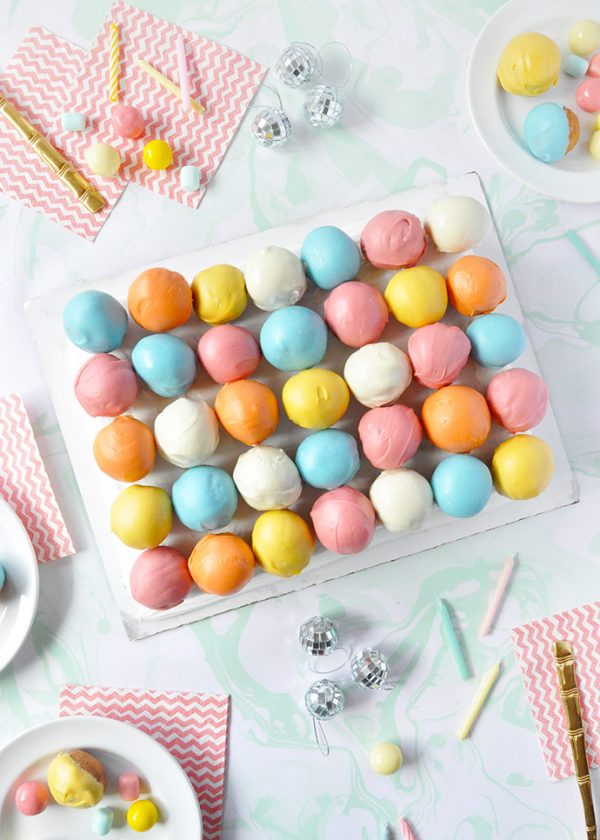 ChocolateDipped Donut Hole Cake Handmade Charlotte