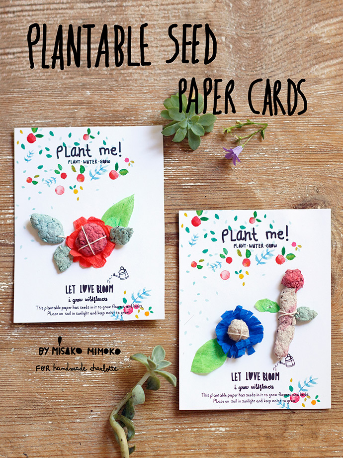 Diy Plantable Seed Paper Cards