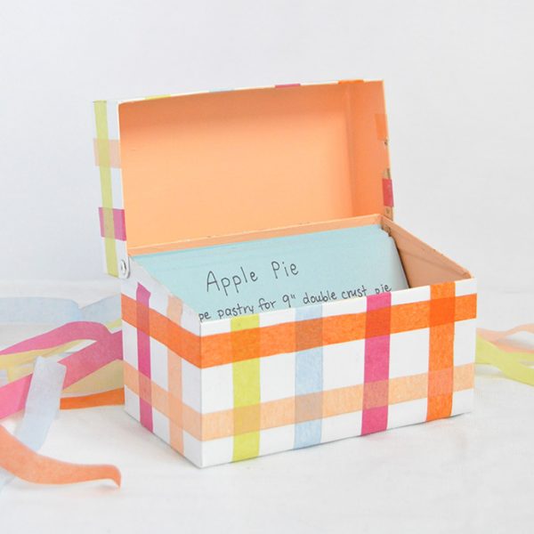 Mod Podge Recipe Box Handmade Charlotte