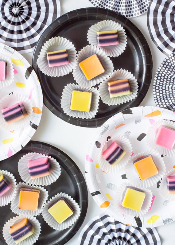 Licorice Allsorts Gelatin Squares Handmade Charlotte