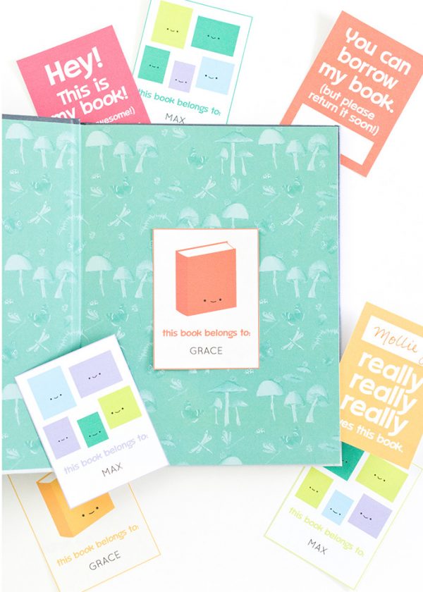 Printable Bookplates For Kids Handmade Charlotte Printable Bookplates For Kids Handmade Charlotte
