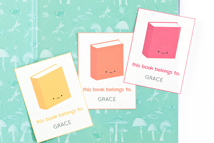 Printable Bookplates For Kids Handmade Charlotte