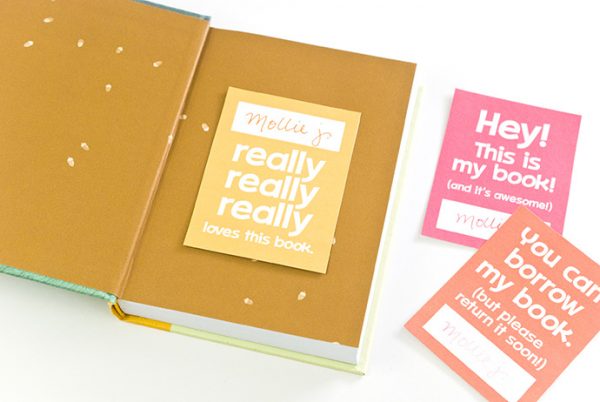 Printable Bookplates for Kids | Handmade Charlotte