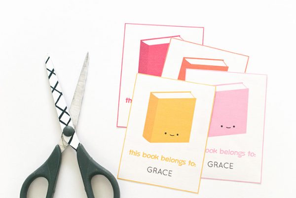 Printable Bookplates for Kids | Handmade Charlotte