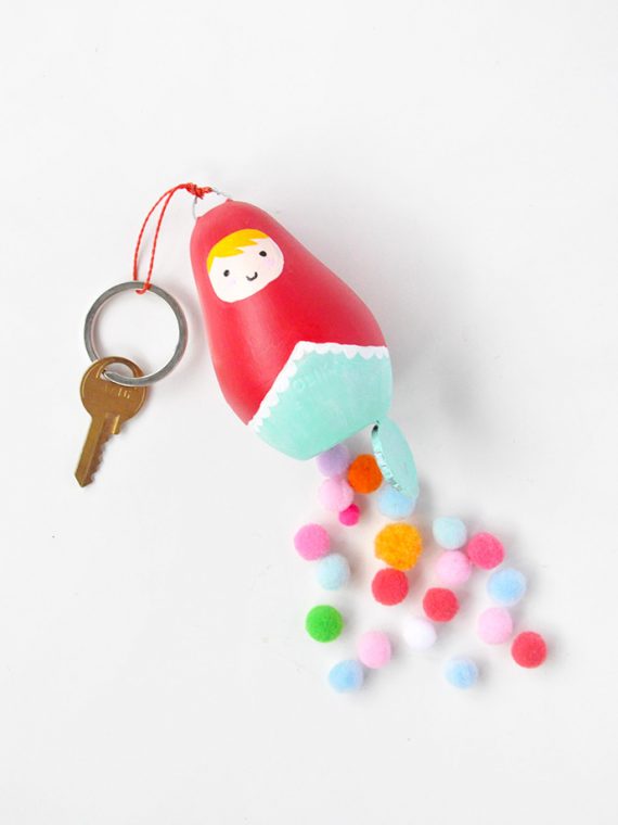 DIY Birdie Keychains Handmade Charlotte