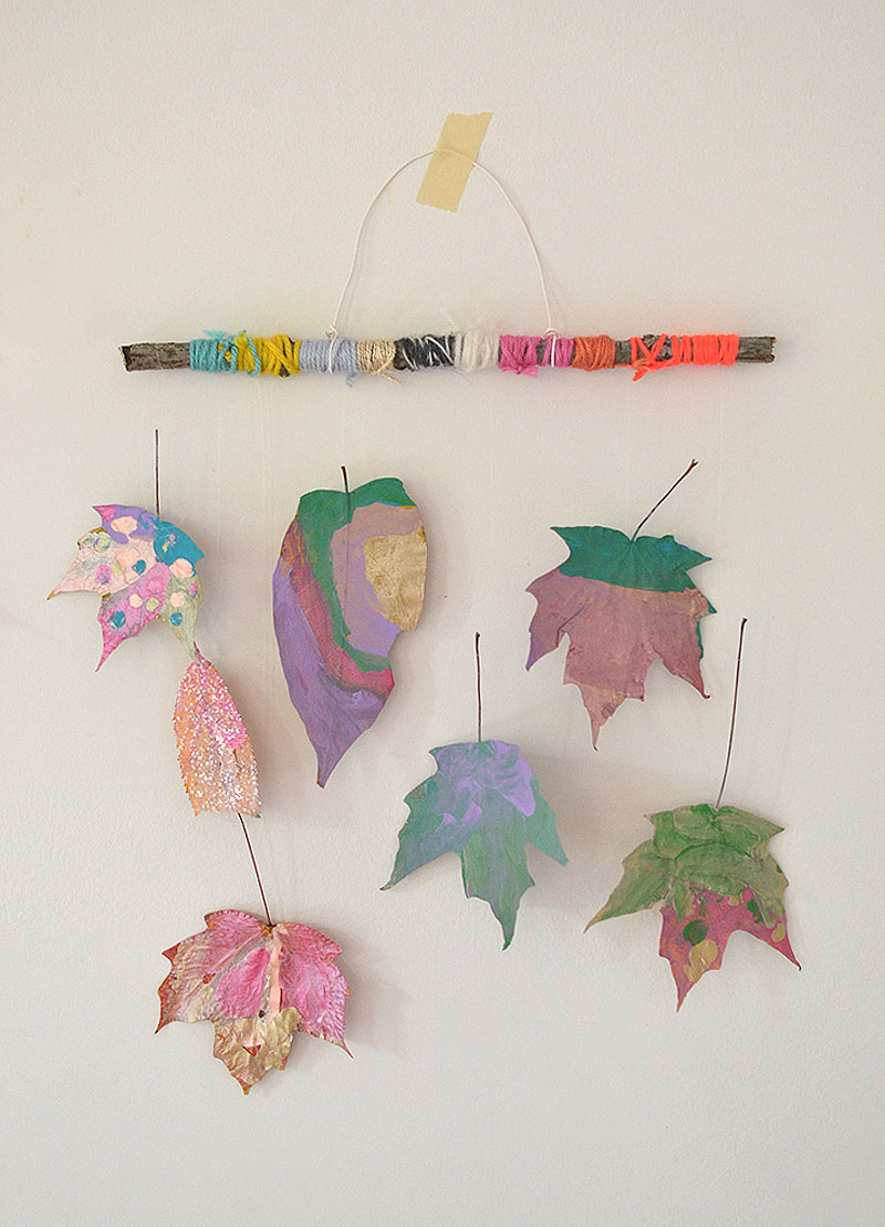 Fall Leaf Crafts for Kids Handmade Charlotte