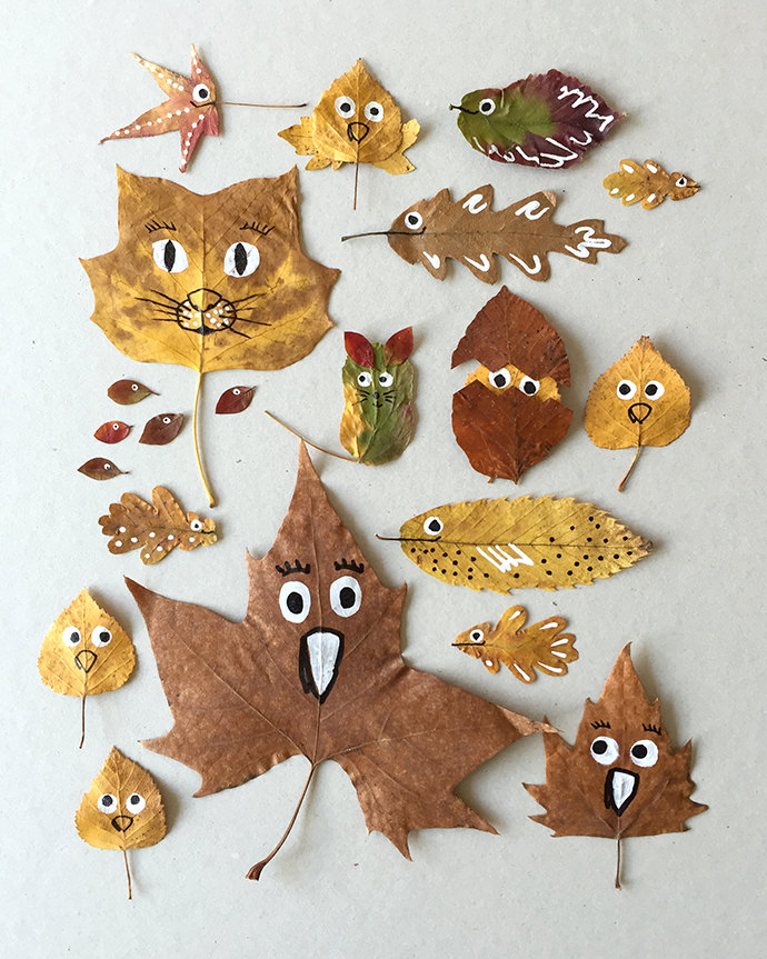 Fall Leaf Crafts for Kids | Handmade Charlotte