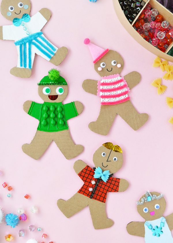 Cardboard Gingerbread | Handmade Charlotte