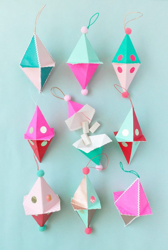 Candy-Filled Paper Plate Ornaments | Handmade Charlotte