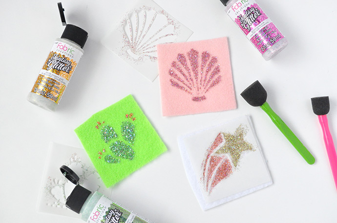 How to Make Your Own Glitter Patches | Handmade Charlotte